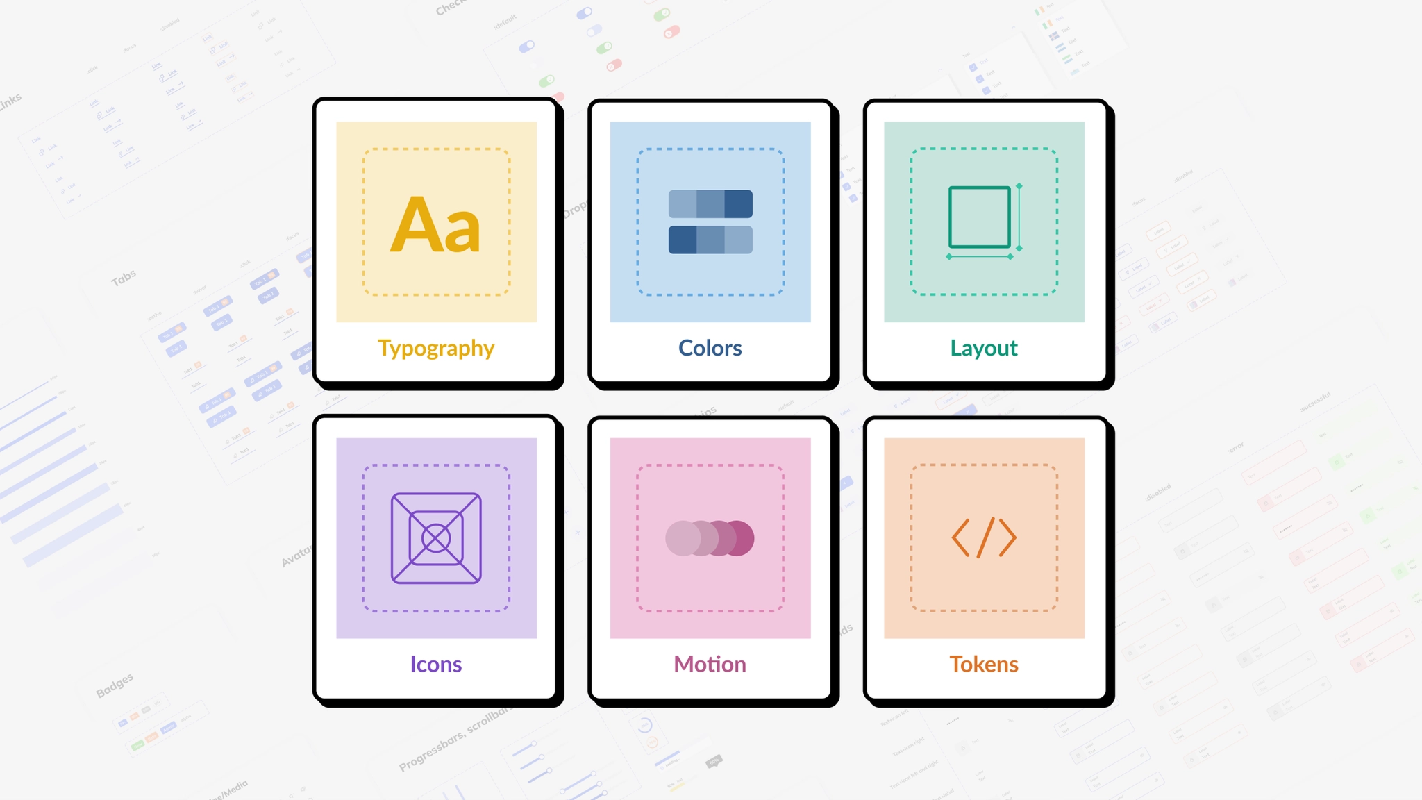 Condor Design System — Hero visual