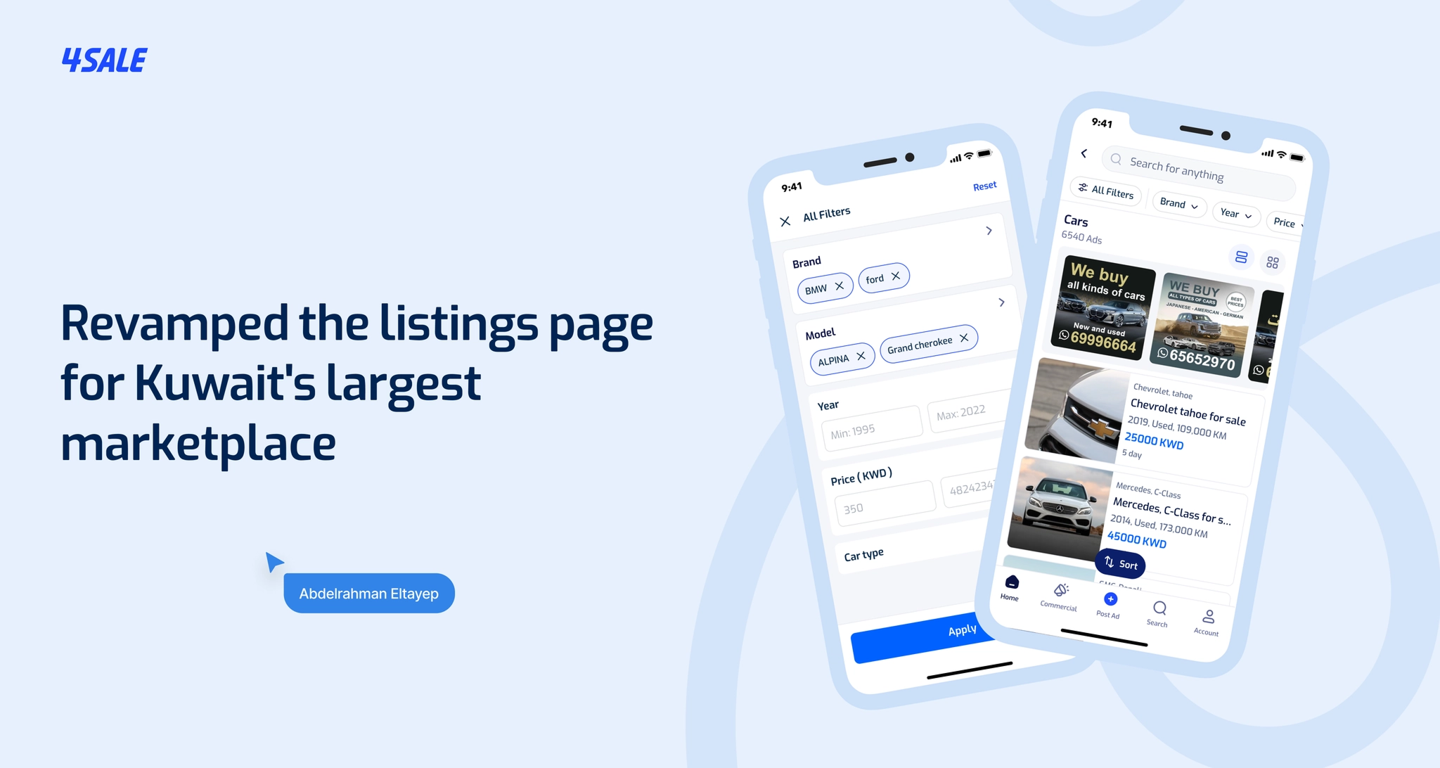 Thumbnail — Listings Page Redesign